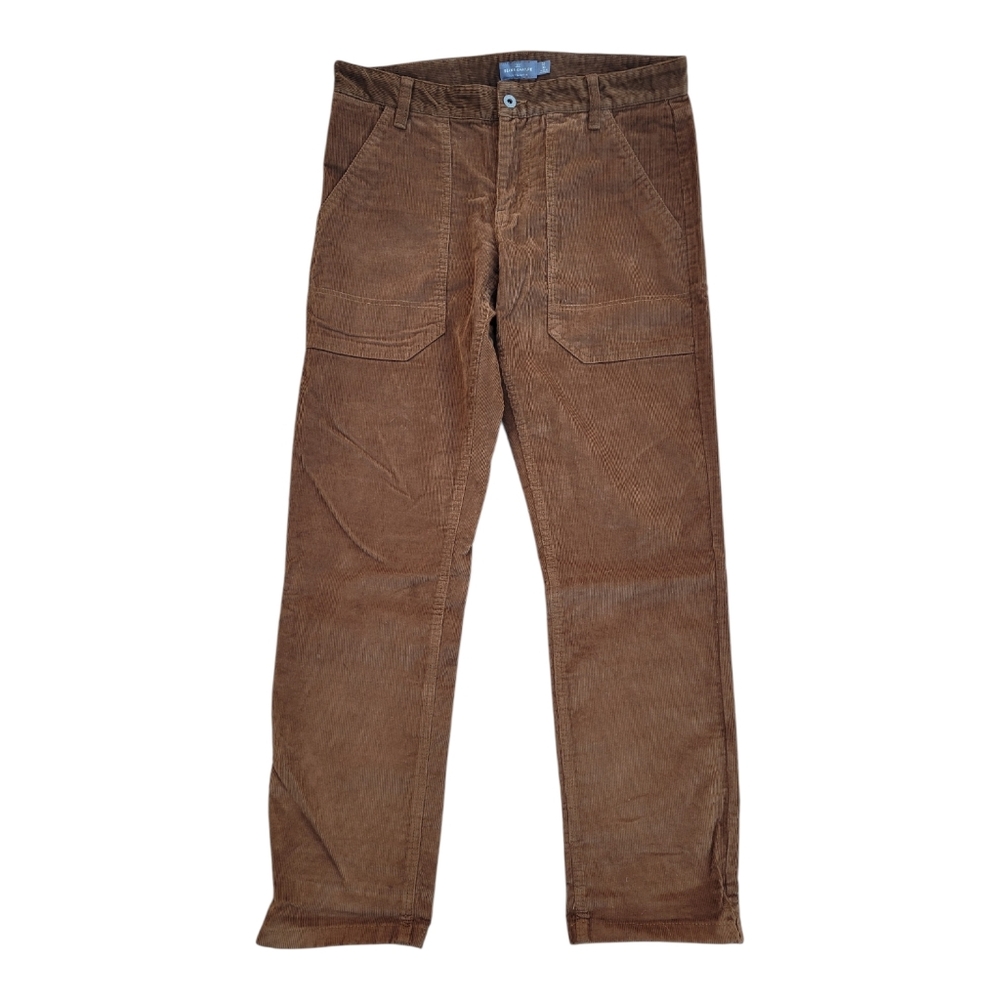 L.L. Bean Signature Corduroy Pants Slim Straight Preppy Outdoor Grandpa